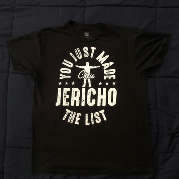WWE licensed Chris Jericho T-Shirt- Large. “You Just Made the List”. - Picture 1 of 8